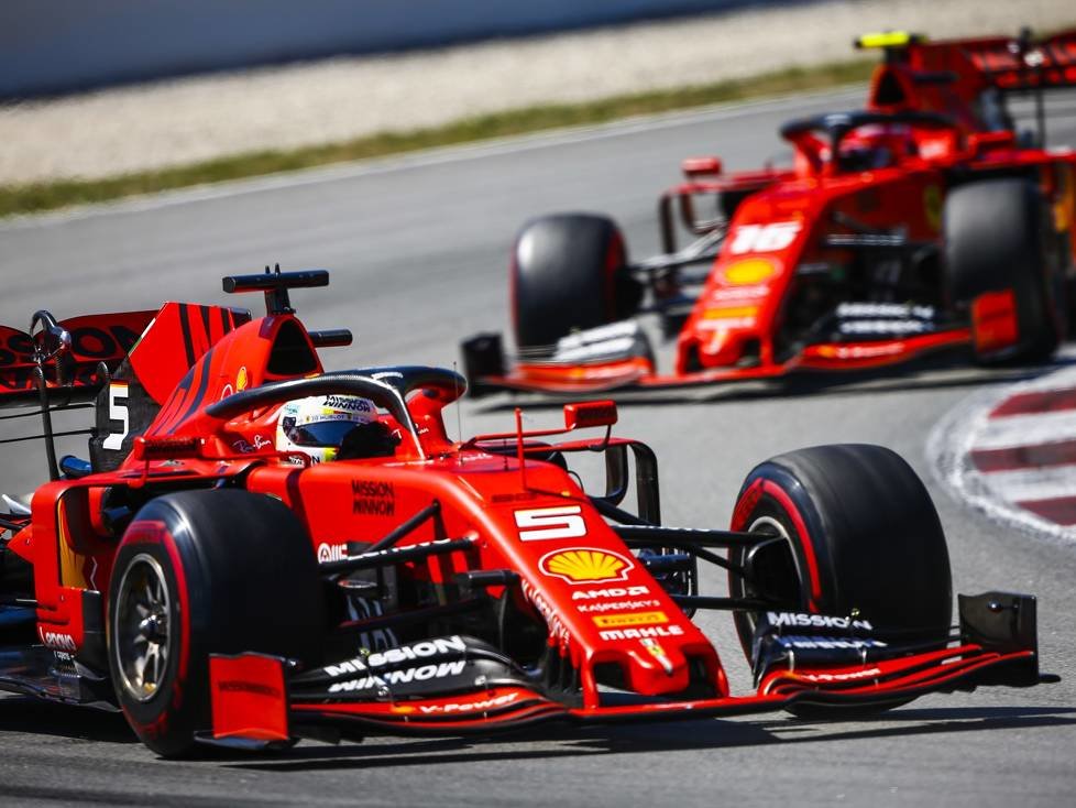 Sebastian Vettel, Charles Leclerc