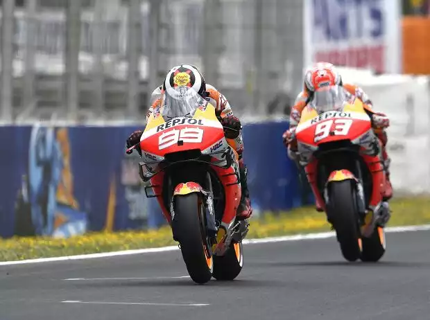 Jorge Lorenzo, Marc Marquez Titel-Bild zur News: Jorge Lorenzo, Marc Marquez