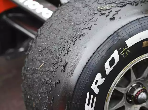 Reifen von Sebastian Vettel Titel-Bild zur News: Reifen von Sebastian Vettel