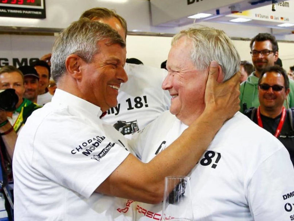 Fritz Enzinger und Wolfgang Porsche