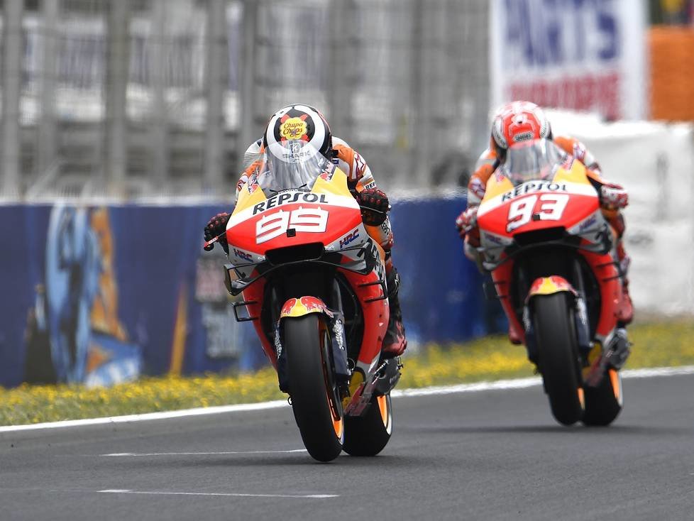 Jorge Lorenzo, Marc Marquez