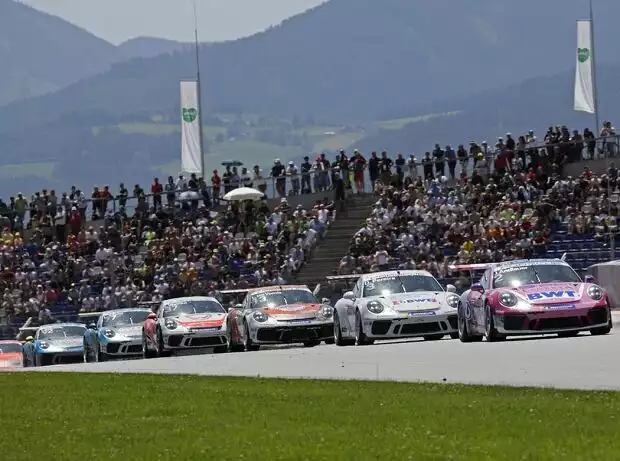 Porsche-Carrera-Cup in Spielberg Titel-Bild zur News: Porsche-Carrera-Cup in Spielberg