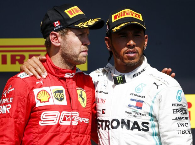 Sebastian Vettel, Lewis Hamilton Sebastian Vettel, Lewis Hamilton