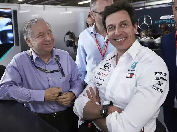 Jean Todt, Toto Wolff Titel-Bild zur News: Jean Todt, Toto Wolff