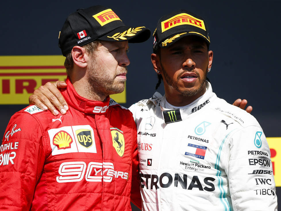 Sebastian Vettel, Lewis Hamilton