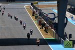 Alvaro Bautista führt das Feld an