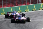 Lance Stroll (Racing Point) und Sergio Perez (Racing Point) 