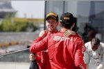 Sebastian Vettel (Ferrari) und Charles Leclerc (Ferrari) 