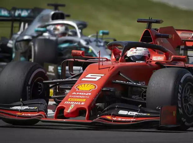 Sebastian Vettel, Lewis Hamilton Titel-Bild zur News: Sebastian Vettel, Lewis Hamilton