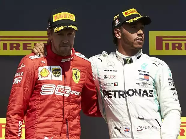 Sebastian Vettel, Lewis Hamilton Titel-Bild zur News: Sebastian Vettel, Lewis Hamilton