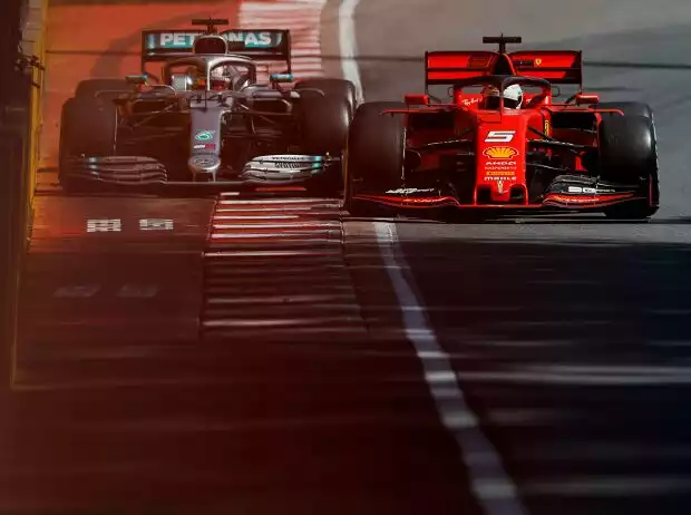 Sebastian Vettel, Lewis Hamilton Titel-Bild zur News: Sebastian Vettel, Lewis Hamilton