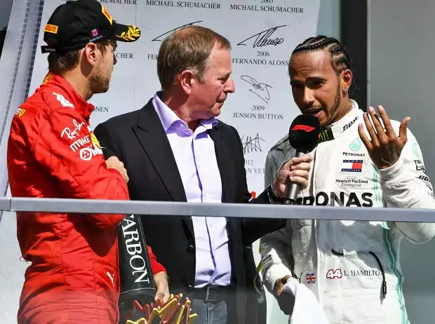 Sebastian Vettel, Lewis Hamilton Titel-Bild zur News: Sebastian Vettel, Lewis Hamilton