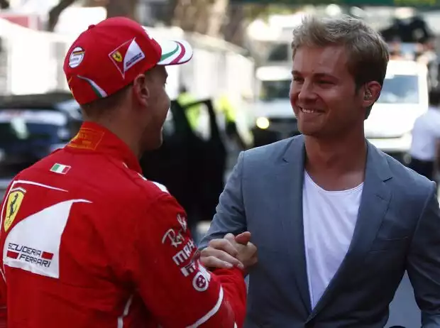 Sebastian Vettel, Nico Rosberg Titel-Bild zur News: Sebastian Vettel, Nico Rosberg