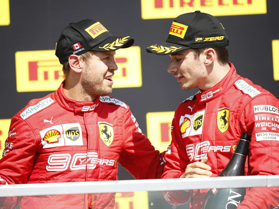 Sebastian Vettel, Charles Leclerc