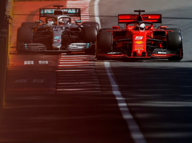 Sebastian Vettel, Lewis Hamilton Sebastian Vettel, Lewis Hamilton