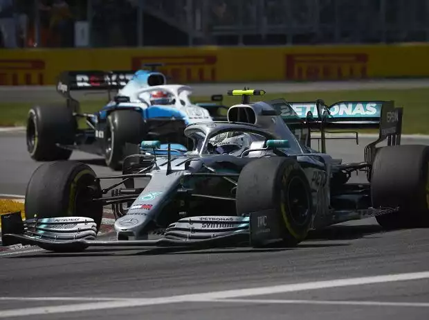 Valtteri Bottas, George Russell Titel-Bild zur News: Valtteri Bottas, George Russell