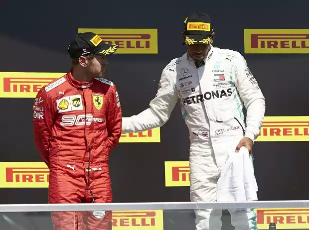 Lewis Hamilton, Sebastian Vettel Titel-Bild zur News: Lewis Hamilton, Sebastian Vettel