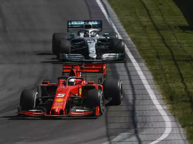Sebastian Vettel, Lewis Hamilton Titel-Bild zur News: Sebastian Vettel, Lewis Hamilton
