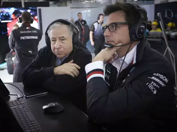 Titel-Bild zur News: Jean Todt, Toto Wolff
