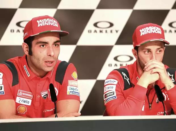 Danilo Petrucci, Andrea Dovizioso Titel-Bild zur News: Danilo Petrucci, Andrea Dovizioso