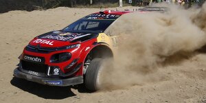 WRC Rallye Italien: Citroen-Doppelschlag bei der ersten Prüfung