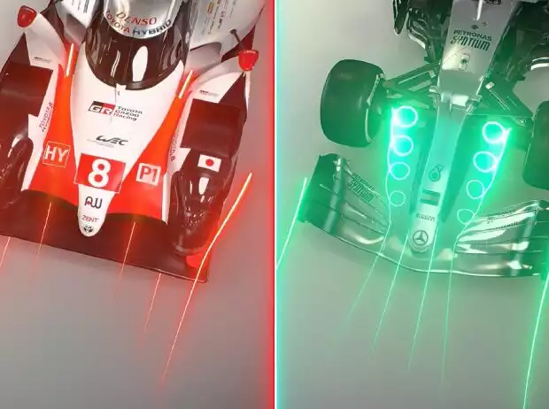Vergleich: LMP1 vs. Formel 1 Titel-Bild zur News: Vergleich: LMP1 vs. Formel 1