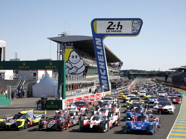 Titel-Bild zur News: Le-Mans-Starterfeld 2019, Gruppenfoto