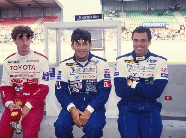 Eddie Irvine, Mauro Martini, Roland Ratzenberger