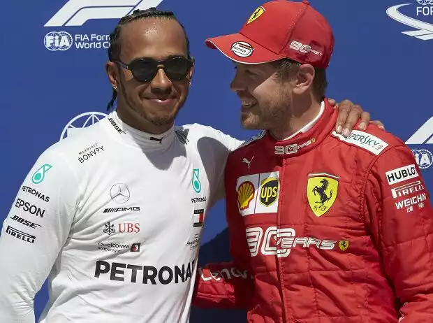 Lewis Hamilton, Sebastian Vettel Titel-Bild zur News: Lewis Hamilton, Sebastian Vettel