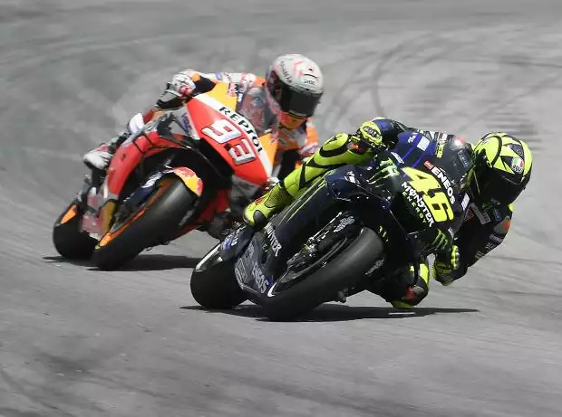 Valentino Rossi, Marc Marquez Titel-Bild zur News: Valentino Rossi, Marc Marquez