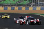 Mike Conway, Kamui Kobayashi und Jose-Maria Lopez 