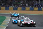 Sebastien Buemi, Fernando Alonso und Kazuki Nakajima 