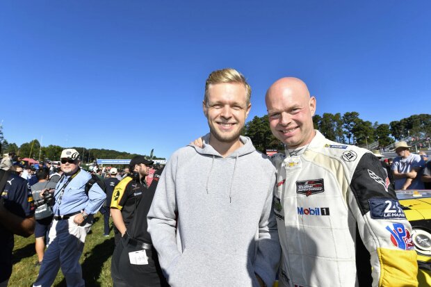 Jan Magnussen Kevin Magnussen ~Jan Magnussen und Kevin Magnussen (Haas) ~ Jan Magnussen Kevin Magnussen ~Jan Magnussen und Kevin Magnussen (Haas) ~