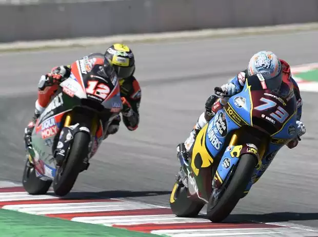 Alex Marquez, Thomas Lüthi Titel-Bild zur News: Alex Marquez, Thomas Lüthi