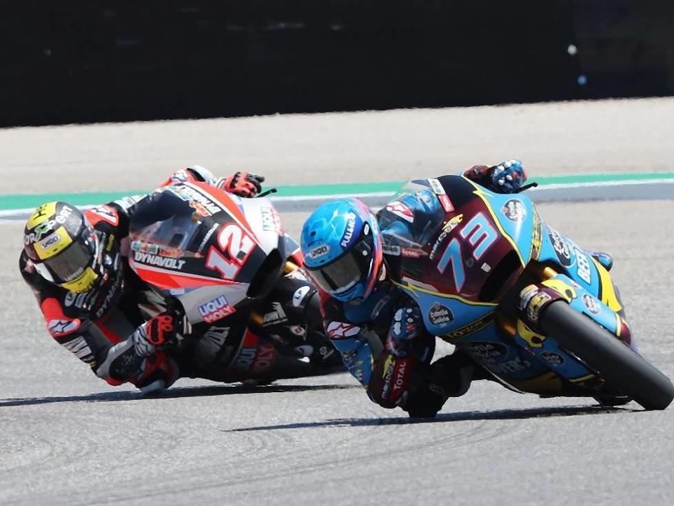 Alex Marquez, Thomas Lüthi