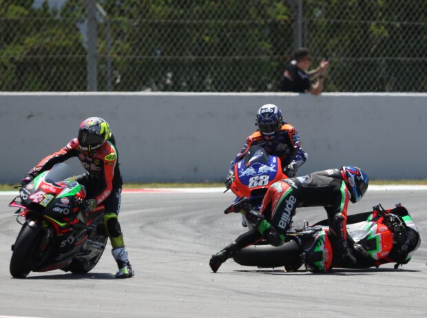Bradley Smith, Aleix Espargaro Bradley Smith, Aleix Espargaro