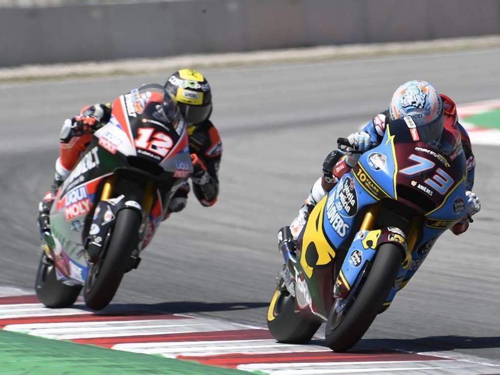 Alex Marquez, Thomas Lüthi