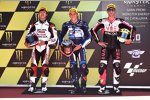 Ai Ogura (Honda Asia), Gabriel Rodrigo (Gresini) und Tony Arbolino 
