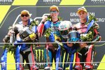 Thomas Lüthi, Alex Marquez und Jorge Navarro 