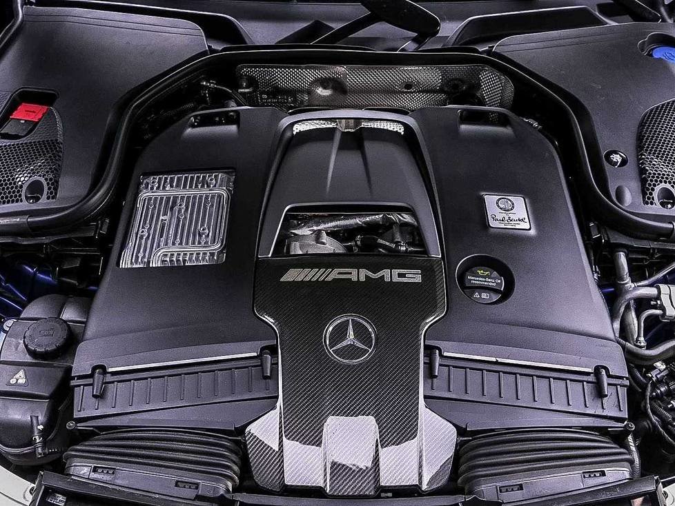 Motor des Mercedes-AMG GT 63 S 4-Türer Coupé