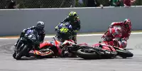 Bild zum Inhalt: Barcelona-Crash: Max Biaggi ergreift Partei für Jorge Lorenzo