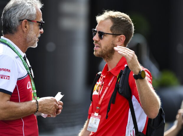 Titel-Bild zur News: Beat Zehnder, Sebastian Vettel