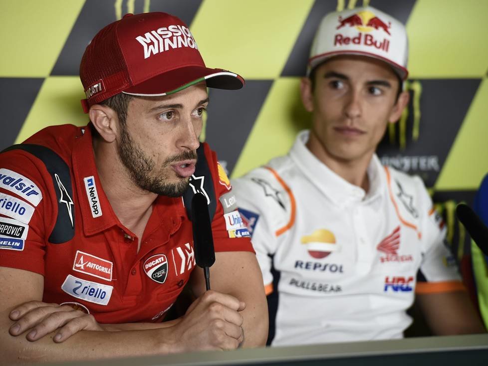 Andrea Dovizioso, Marc Marquez