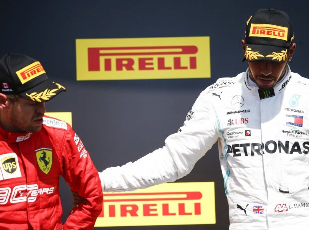 Sebastian Vettel, Lewis Hamilton