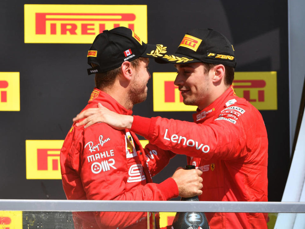 Sebastian Vettel, Charles Leclerc