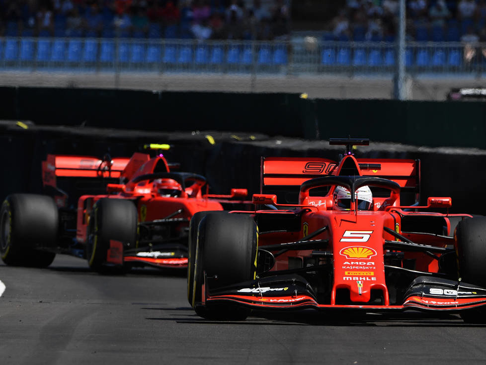 Sebastian Vettel, Charles Leclerc
