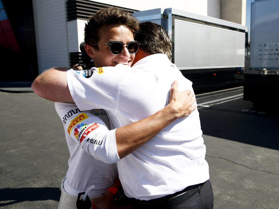 Lando Norris, Zak Brown