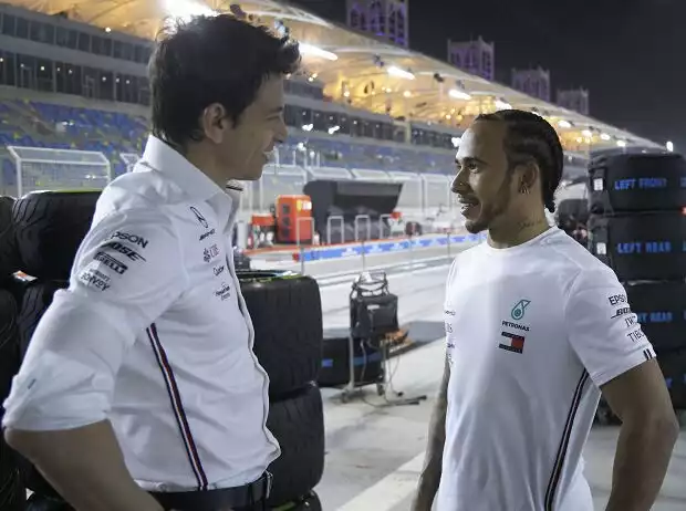 Toto Wolff, Lewis Hamilton Titel-Bild zur News: Toto Wolff, Lewis Hamilton
