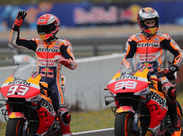 Marc Marquez, Jorge Lorenzo