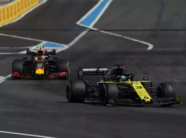 Titel-Bild zur News: Daniel Ricciardo, Pierre Gasly